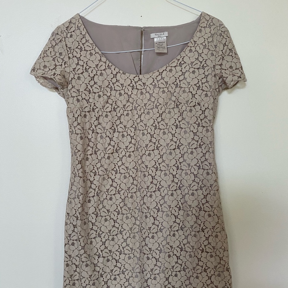 Gray Talula delicate mini dress